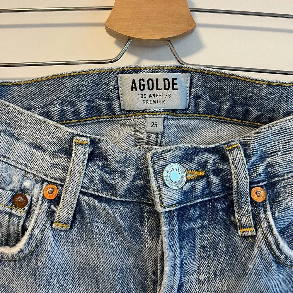 AGOLDE Parker Vintage Denim Short - Picture 6 of 6